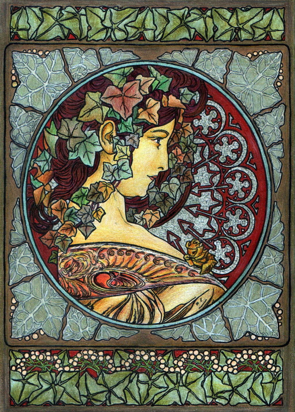 Mucha's Ivy