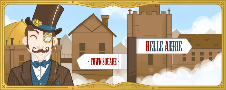 Town Square Banner