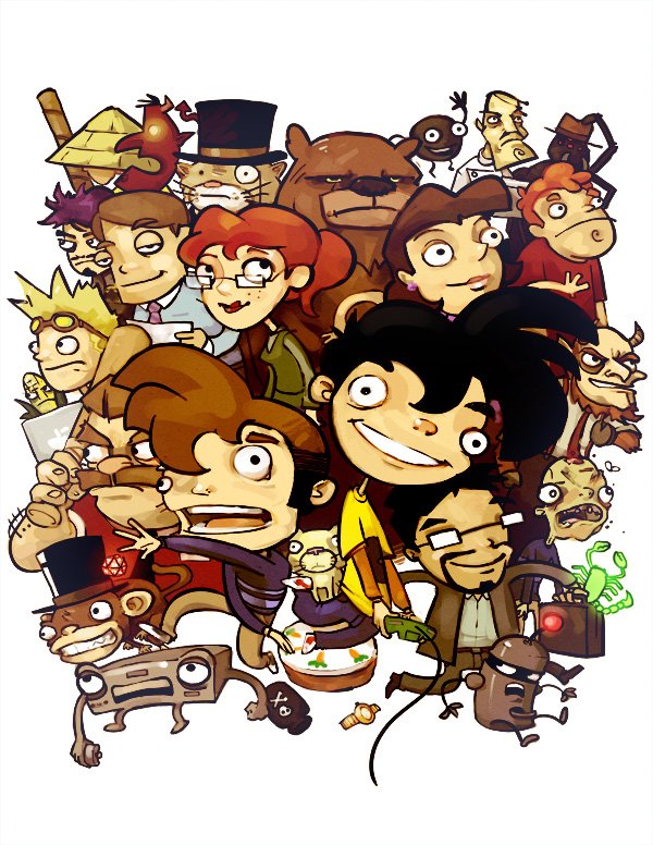 Penny Arcade Characters