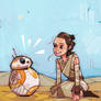 Rey and BB-8