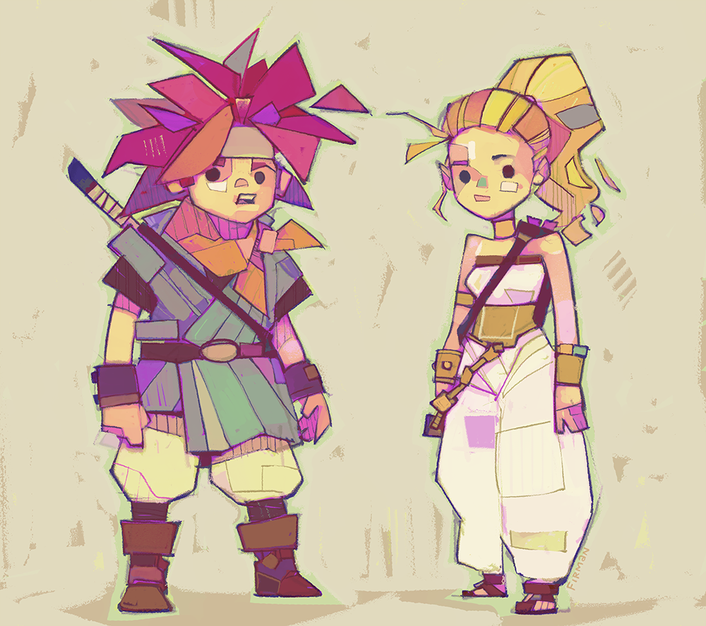 Crono and Marle