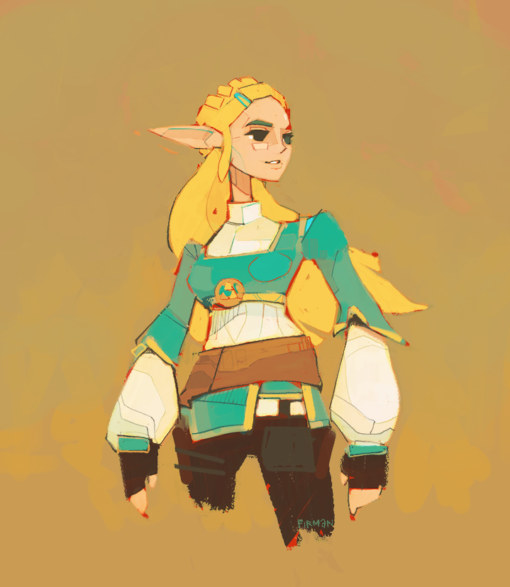 Zelda from Breath of the Wild