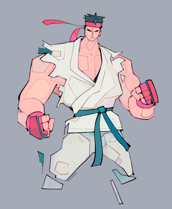 Ryu the Street Fighting Fighter Man