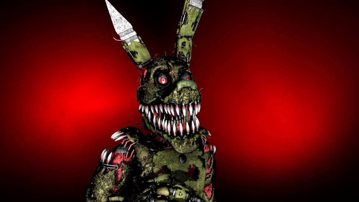 (Fnaf sfm Au) Twisted Springtrap by GlamrockSpringWolf on DeviantArt