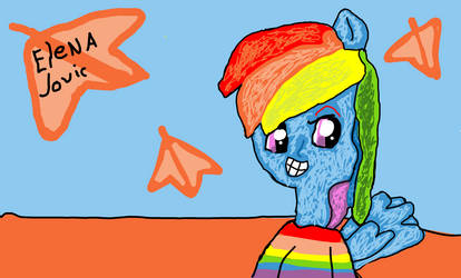 My draw Rainbow Dash