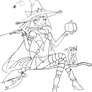 Sailor Halloween Lineart