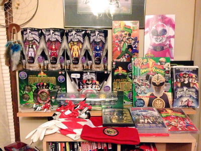 Power Rangers Display Room Mighty Morphin Power Rangers Display by JG2016 on DeviantArt