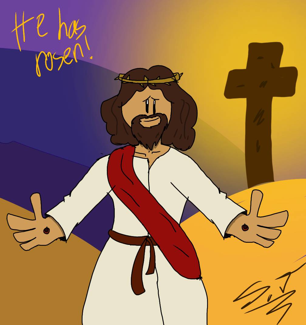 Deviantart Risen He has risen by SonicRaymanLover on DeviantArt