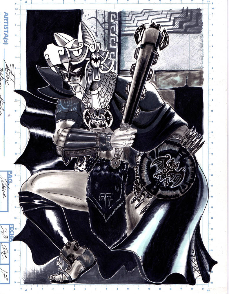 Aztec Batman by FelixCapibara on DeviantArt