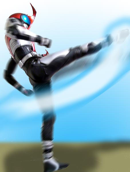 KR - Rider Kick by KYQ on DeviantArt