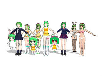 Mmd Gumi Megpoid Pack Models dl