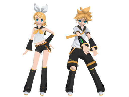 Mmd Len and Rin Dreamy Models dl