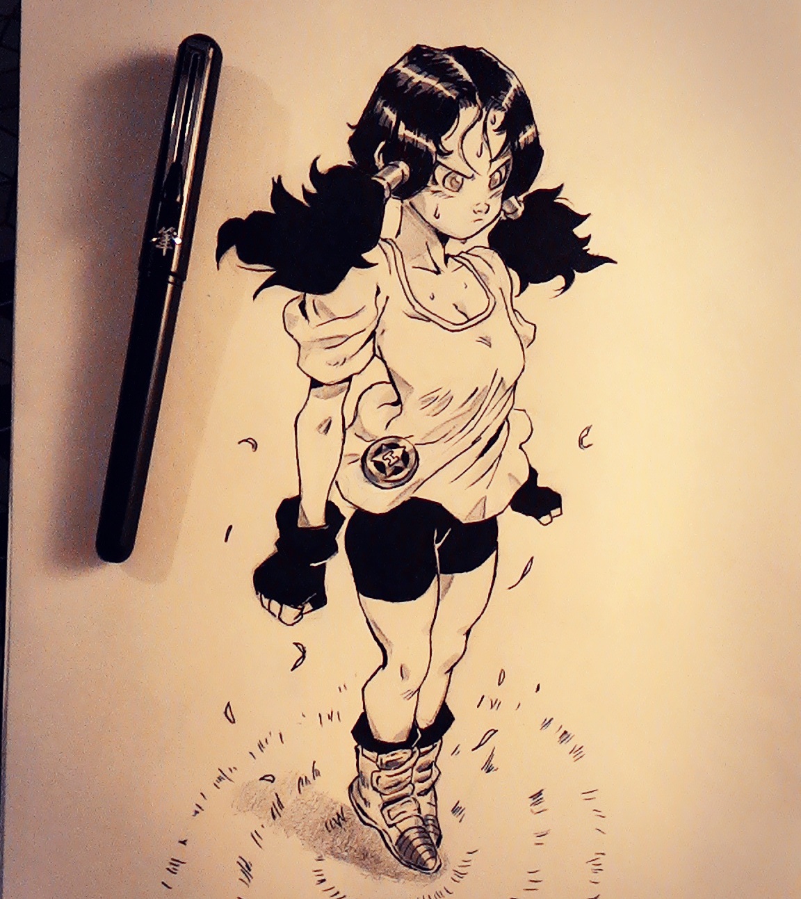 :Videl learns how to fly_instagram: by lehuss