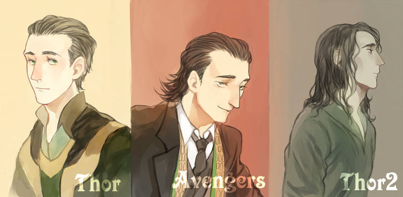 evolution of loki's hair style