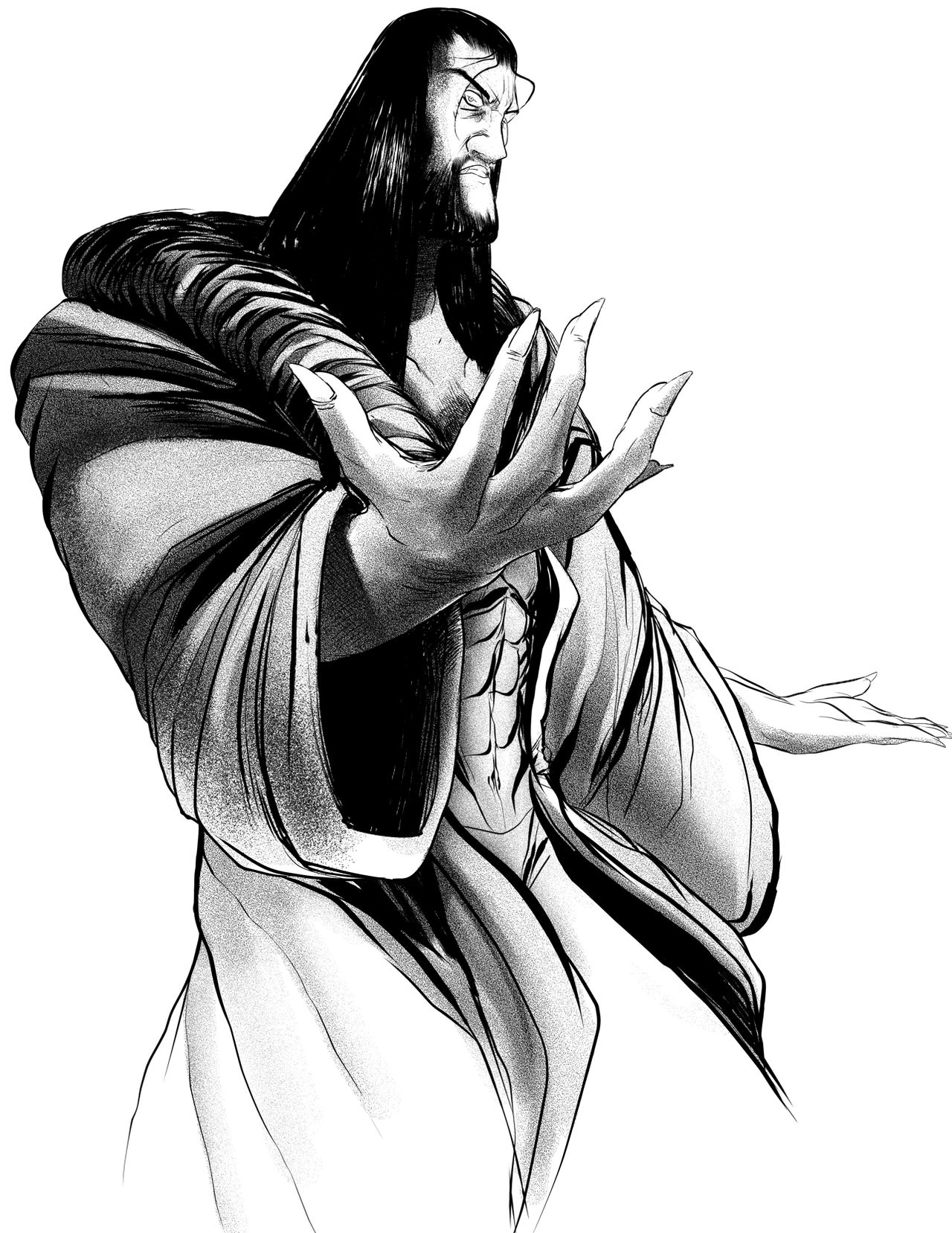 Rasputin Character Sketch by EyeOfSemicolon on DeviantArt