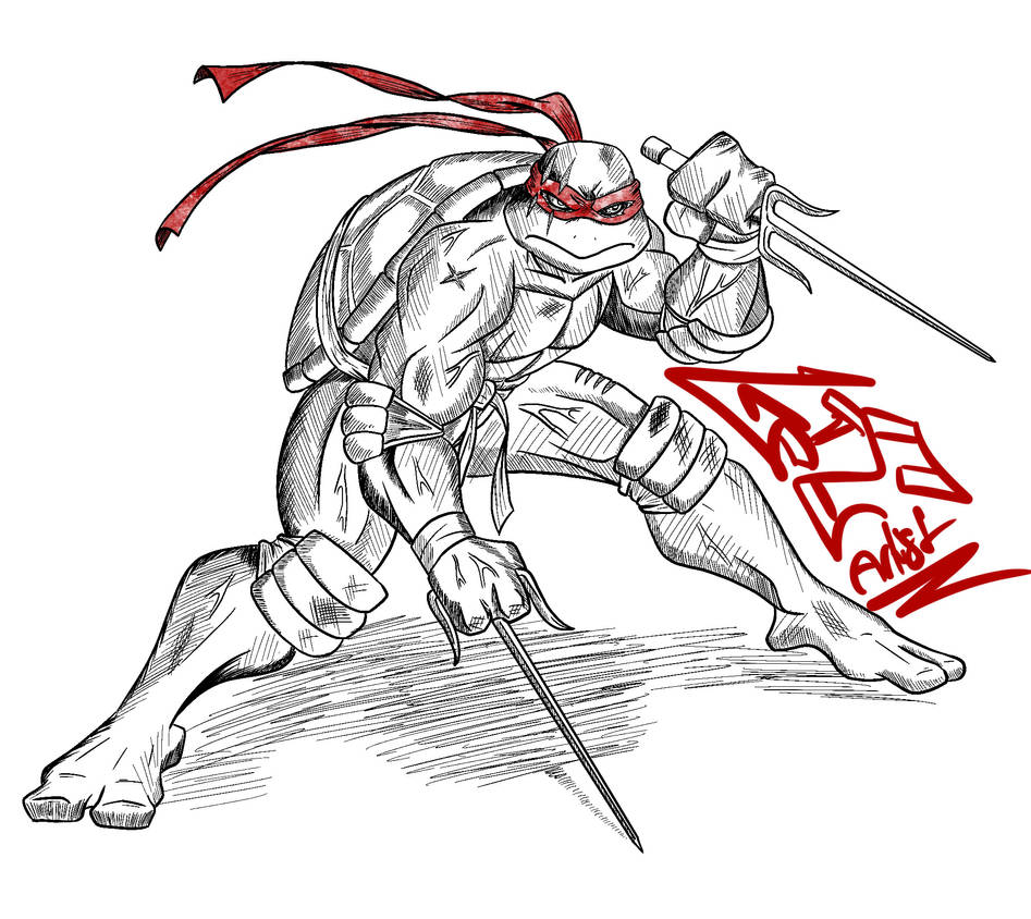 Raphael TMNT by LieArtist on DeviantArt