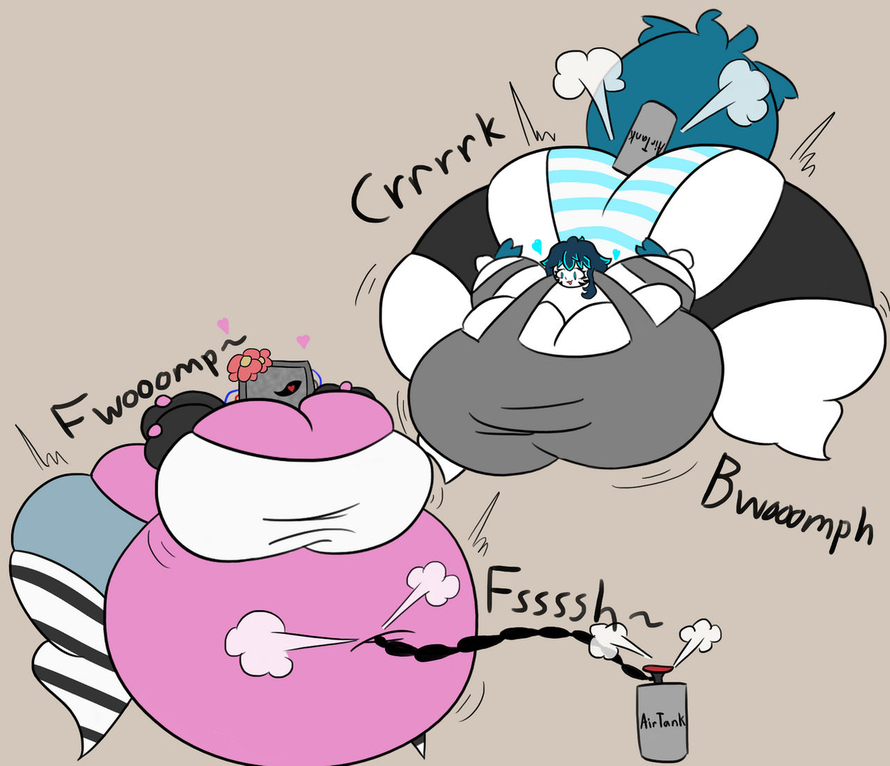 Kumasi Inflation Deviantart Inflation :3 by Shirakamiii on DeviantArt
