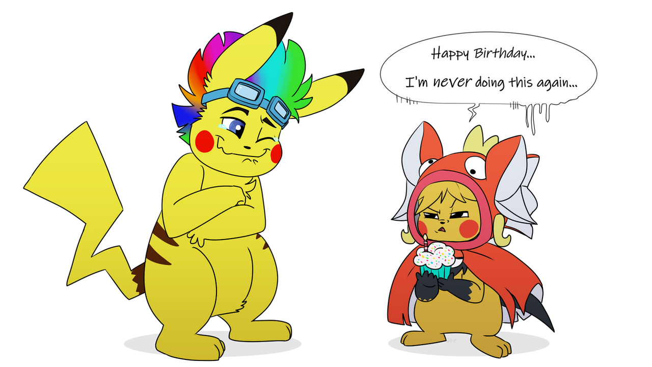 Commission Pokemon Happy Birthday By Verumtee On Deviantart Commission Pokemon Happy Birthday By Verumtee On Deviantart