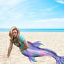 Peyton List as a mermaid.