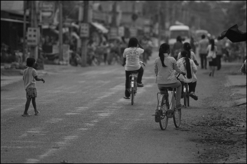 Street at peak hour