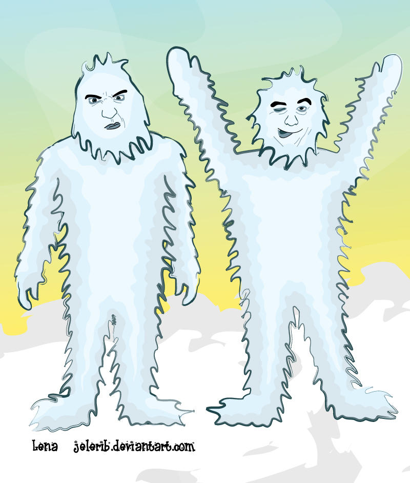 Yetis Clapping The Yetis by jelerib on DeviantArt