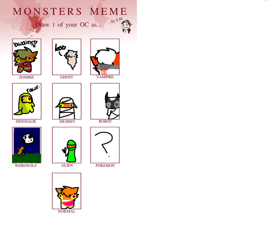 Meme Monster Code Monster Meme by Chewycute on DeviantArt