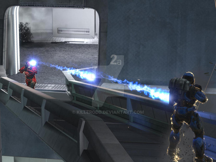 Plasma Launcher in use