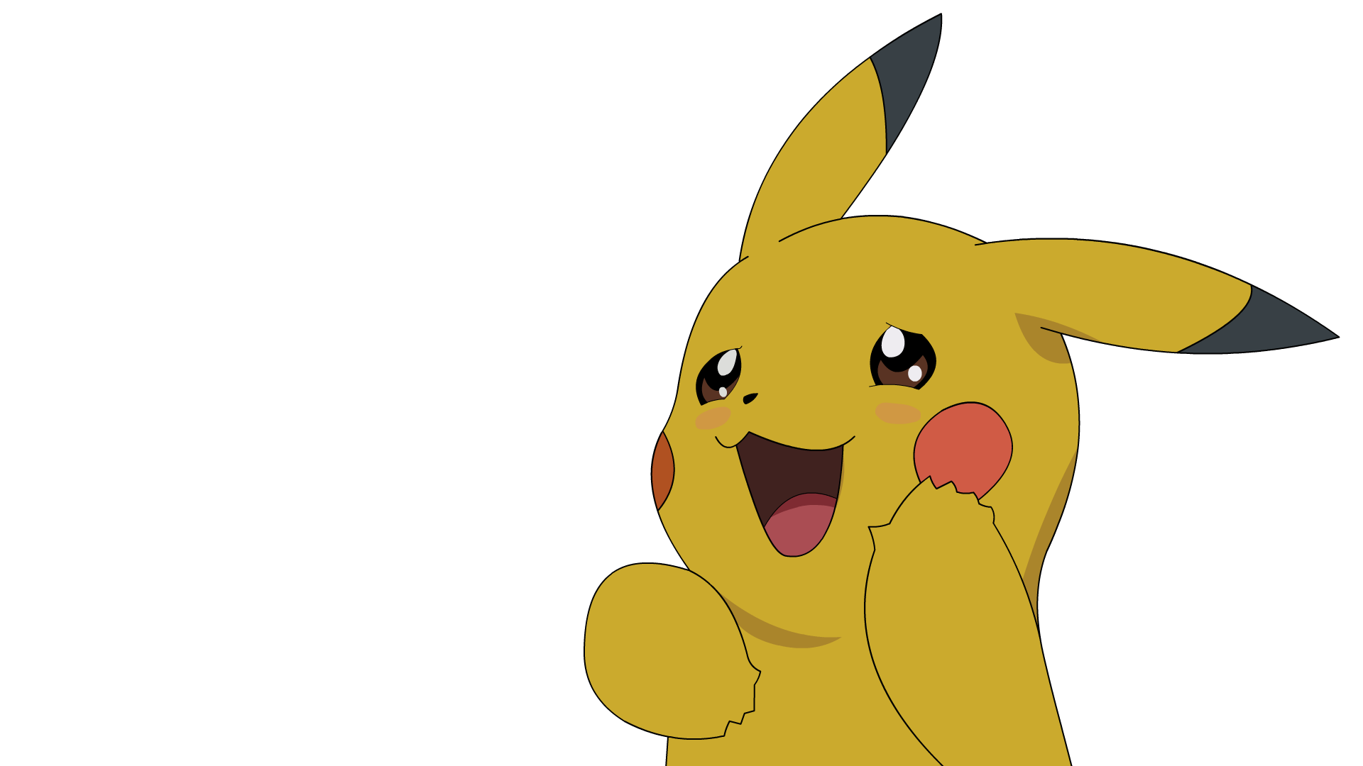 Happy Pikachu.png, Pokémon