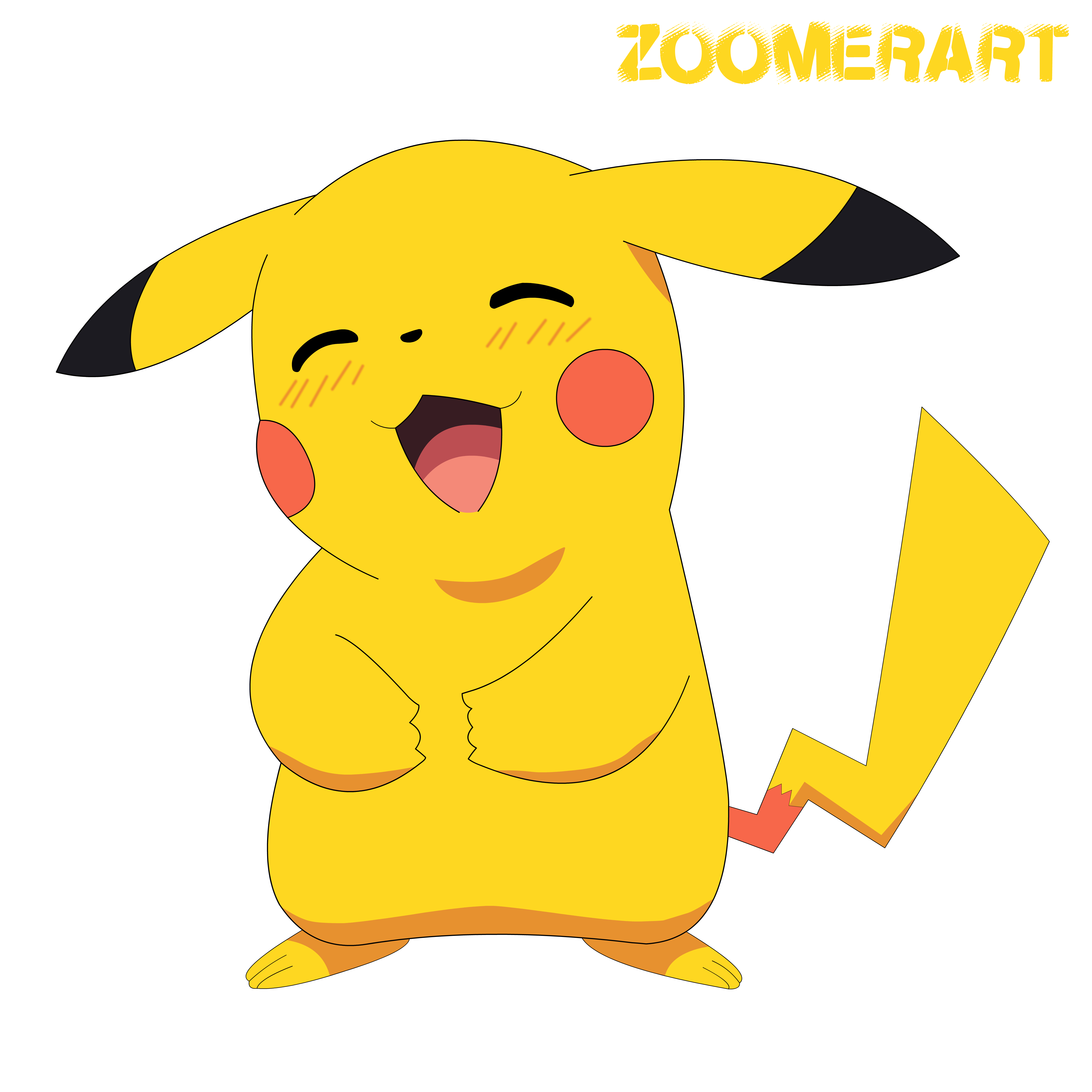 Pokemon Pikachu [PNG] for your project by ZOomERart on DeviantArt