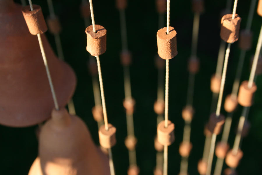 Wind Chime at Sunset