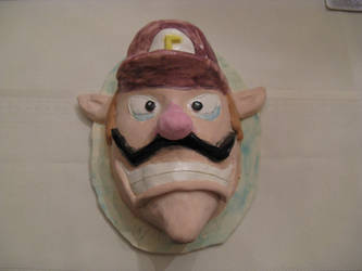 Waluigi Mask - Glazed