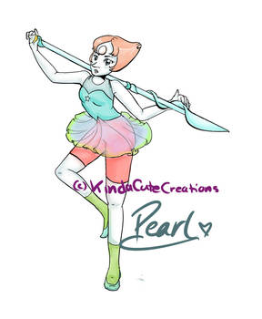 Pearl of the Crystal Gems colored w/ no background