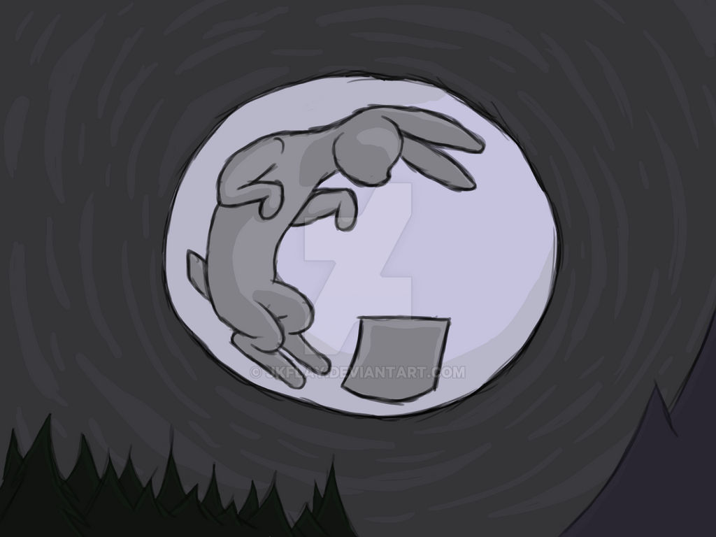 The Moon Rabbit by jkflay on DeviantArt
