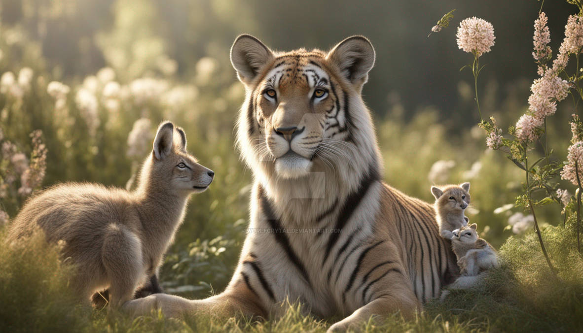 Springans Animal Wild Animals In Spring by worlfcrytal on DeviantArt