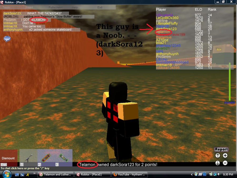 I met Telamon on Roblox :D by Hiytham64 on DeviantArt