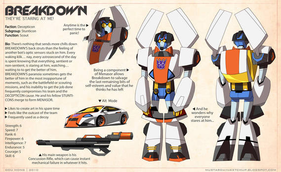 TFA Stunticons: Breakdown