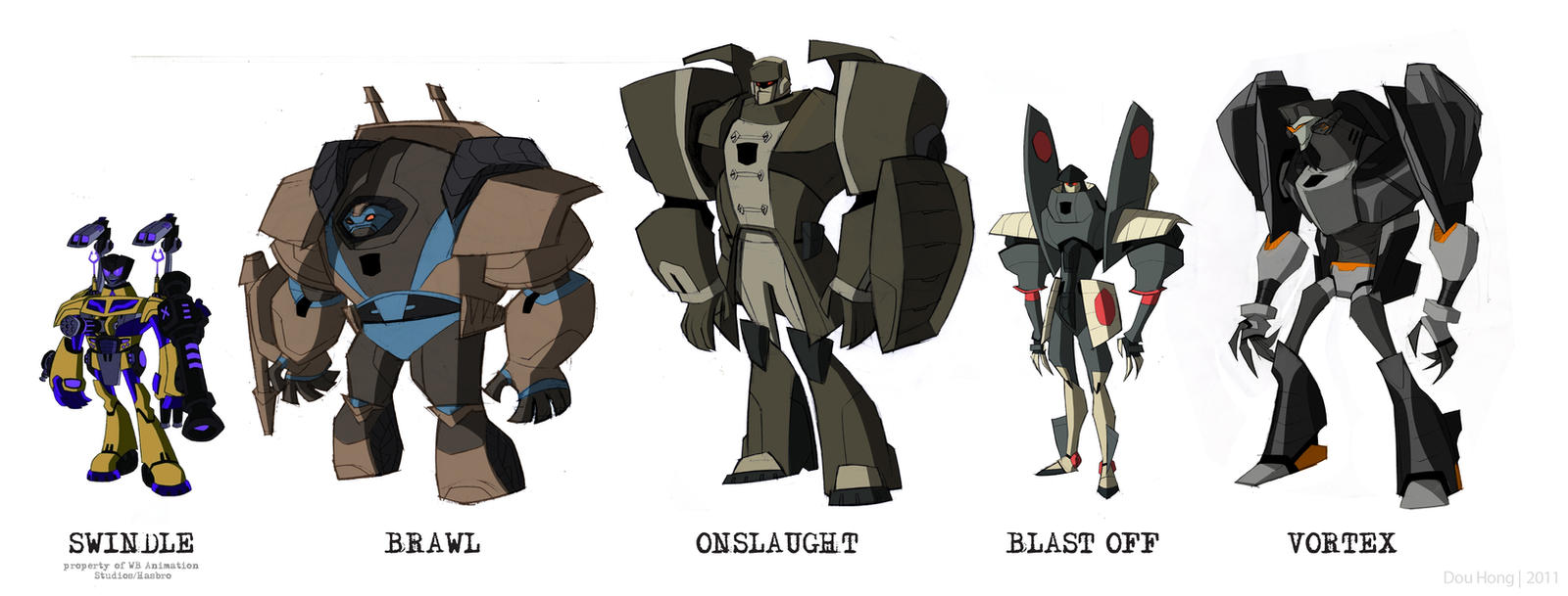 Transformers Animated Combaticons by dou-hong on DeviantArt