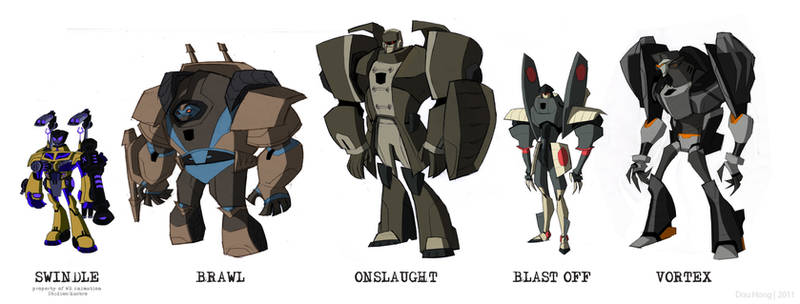 Transformers Animated Combaticons