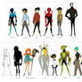 Blue Beetle Animated Villain Sheet One