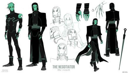 Young Justice Concepts: Reach Negotiator