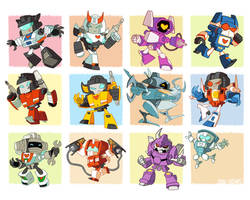 Transformer G1+MTMTE Chibis