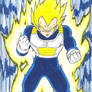 Vegeta self-assured...