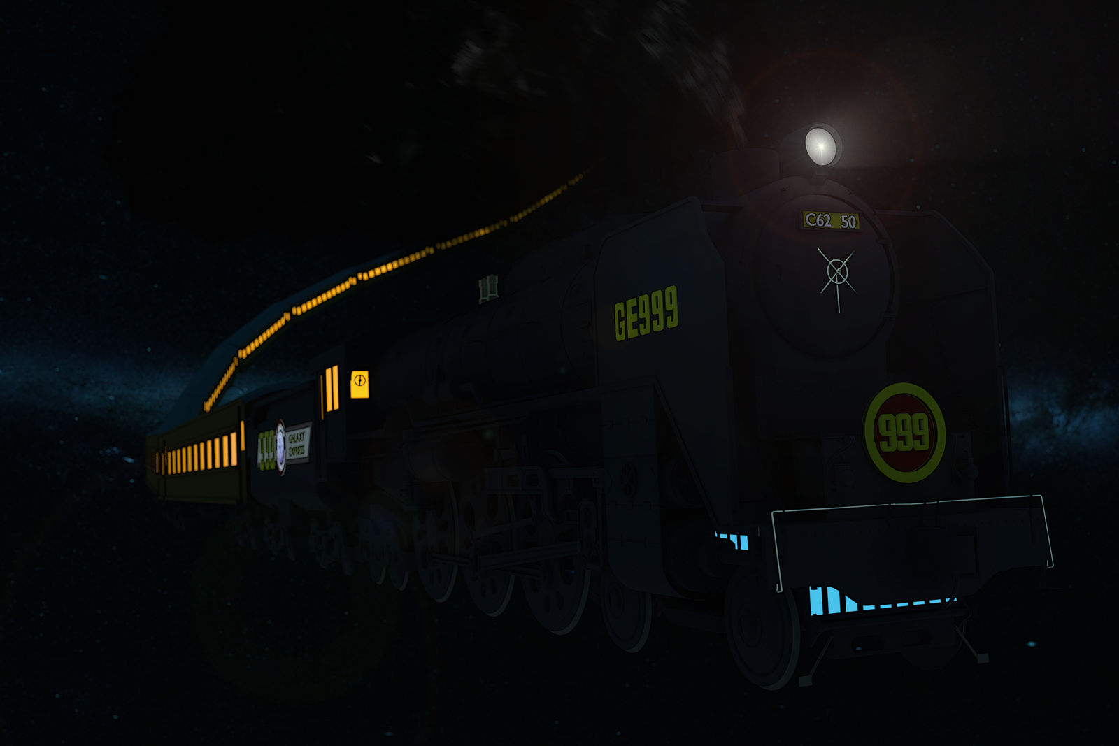 The Galaxy Express 999 by strangerklone on DeviantArt