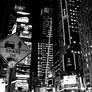 Times Square in Black Light