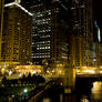 Chicago Riverfront at Night 4