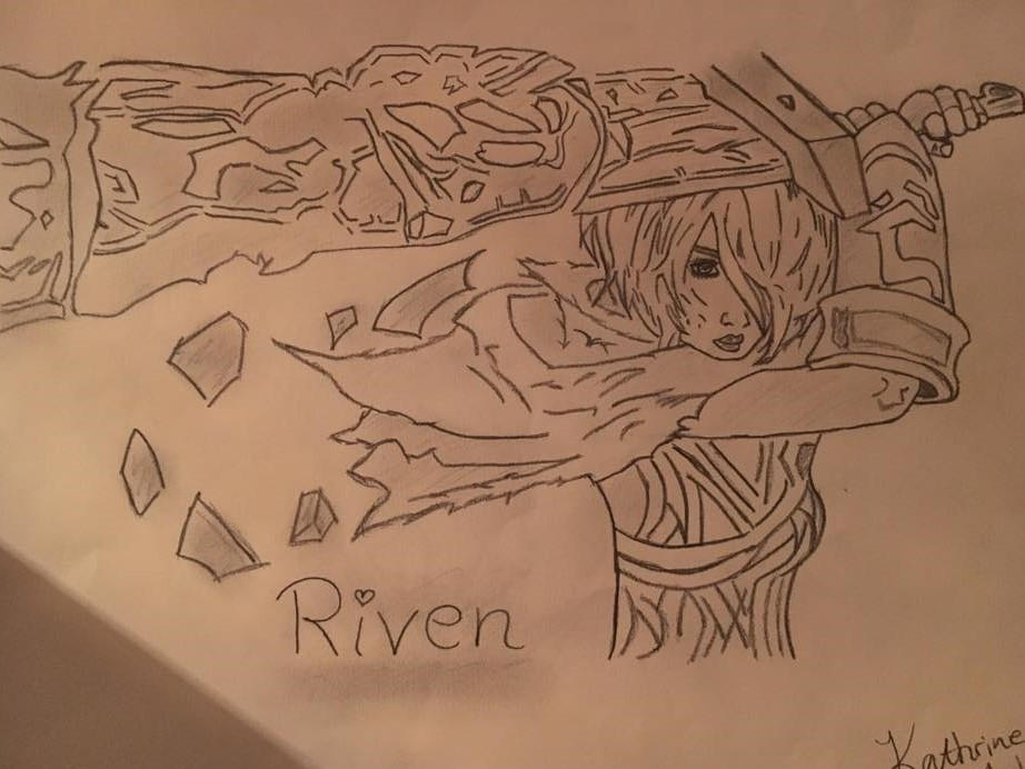 Draw Riven From D2 Riven by Kattink4 on DeviantArt