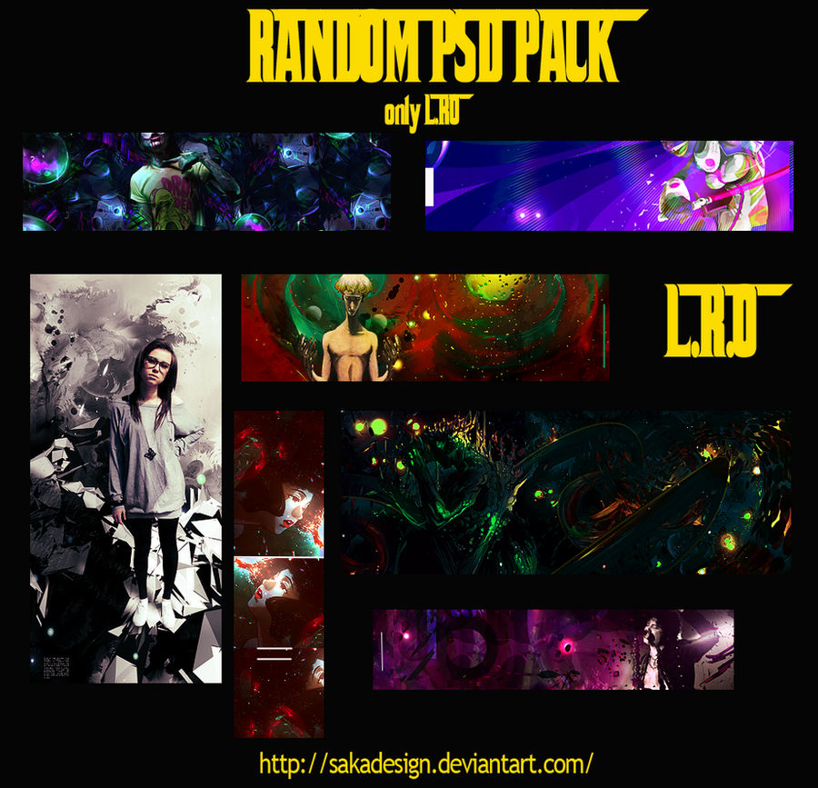 Random PSD Pack by sakaDesign on DeviantArt