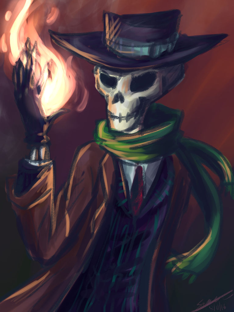 Skul being awesome by icelandicghost on DeviantArt