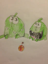 me in cut the rope time travel pt 1 by maddiethecat on DeviantArt