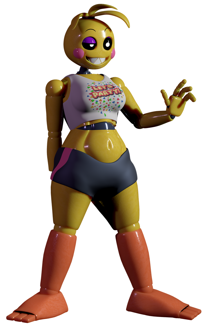 Toy Chica by Peeblo-r on DeviantArt